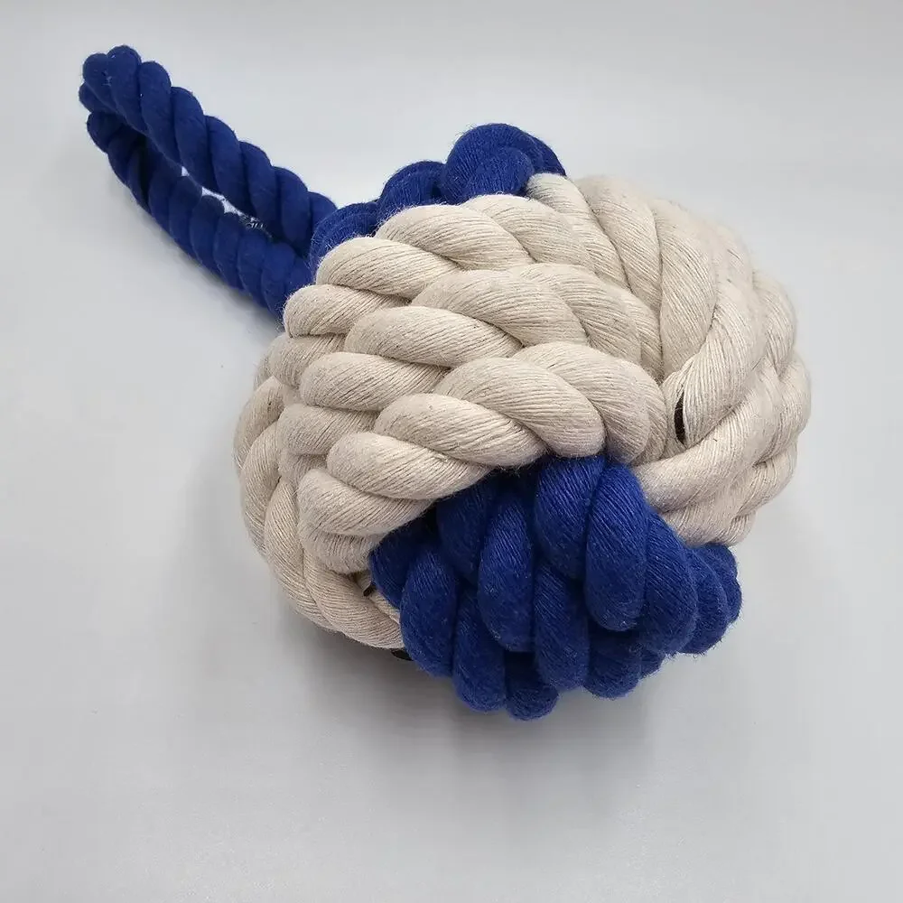 Max‎ Bone Rope Dog Toy Canine Chew Toy